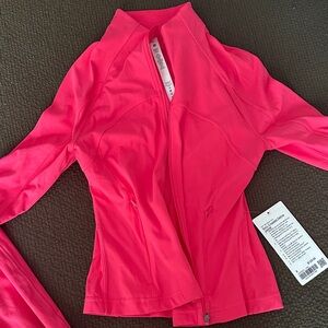 Lululemon Athletica Vibrant Pink Jacket